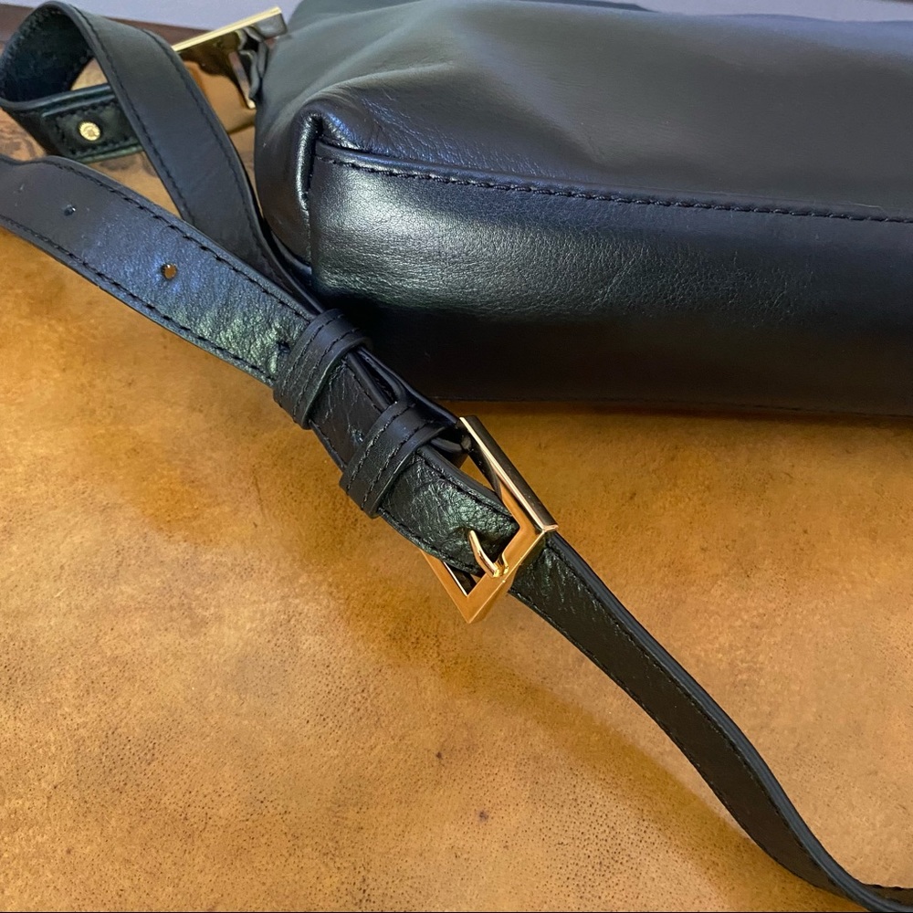 India Hicks Maddison May Black Leather CrossBody - Picture 11 of 11